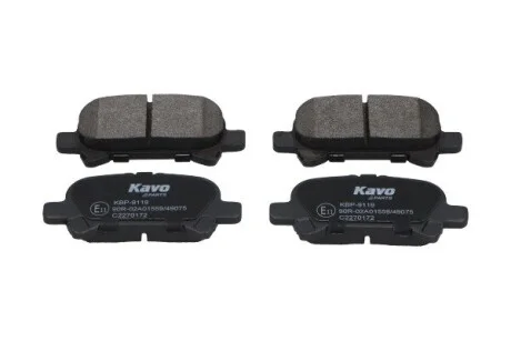Комплект гальмівних колодок PARTS KBP-9119 KAVO KBP9119