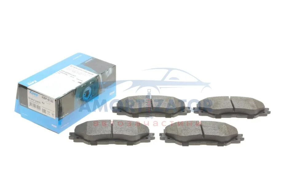 Комплект гальмівних колодок PARTS KBP-9120 KAVO KBP9120 (фото 1)