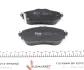 Комплект гальмівних колодок PARTS KBP-9123 KAVO KBP9123 (фото 3)