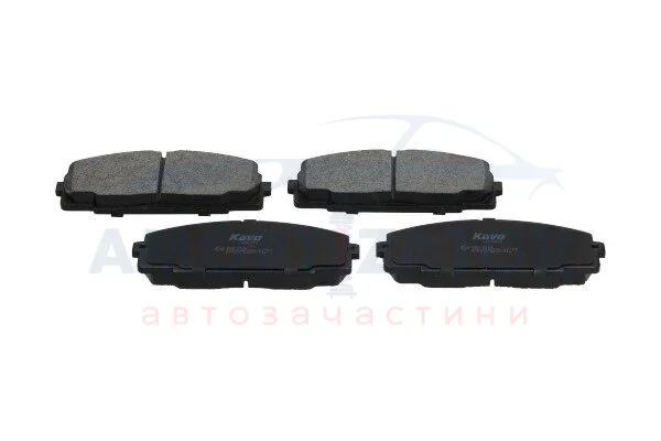 PARTS TOYOTA Тормозные колодки передн.Dyna 2.5/3.0D 01- KAVO KBP9124 (фото 1)