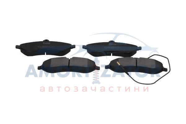 PARTS CITROEN Гальмівні колодки передн.JumpyFiat ScudoPeugeot Expert 07- (с датчиком) KAVO KBP9148 (фото 1)