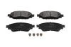 PARTS TOYOTA Гальмівні колодки HILUX VIII 2.4 D 4WD 15- KAVO KBP9152 (фото 1)