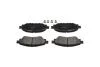 PARTS TOYOTA Гальмівні колодки HILUX VIII 2.4 D 4WD 15- KAVO KBP9152 (фото 3)