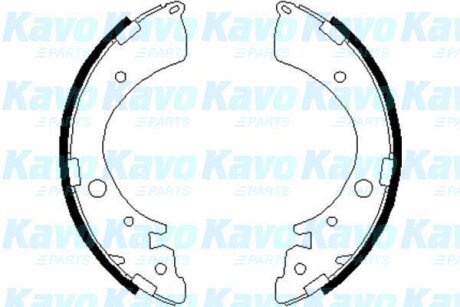 Комплект гальмівних колодок KAVO KBS-2907