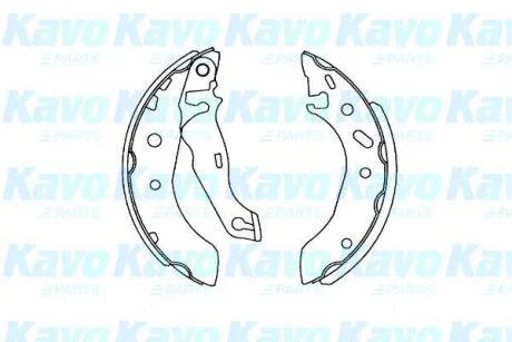 PARTS FORD щоки гальмівні FIESTA,KA,PUMA 96- KAVO KBS5407