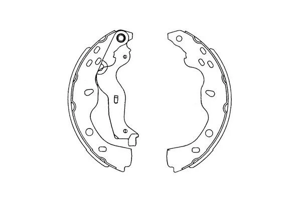 PARTS SUZUKI щоки гальм SX4 06- KAVO KBS8914 (фото 1)