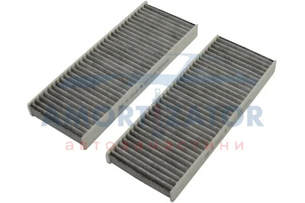PARTS NISSAN Фильтр салона (2шт.) уголь Pathfinder Navara 05- KAVO NC2012C (фото 1)