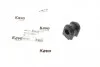 Втулка стабілізатора PARTS SBS-3004 KAVO SBS3004 (фото 1)