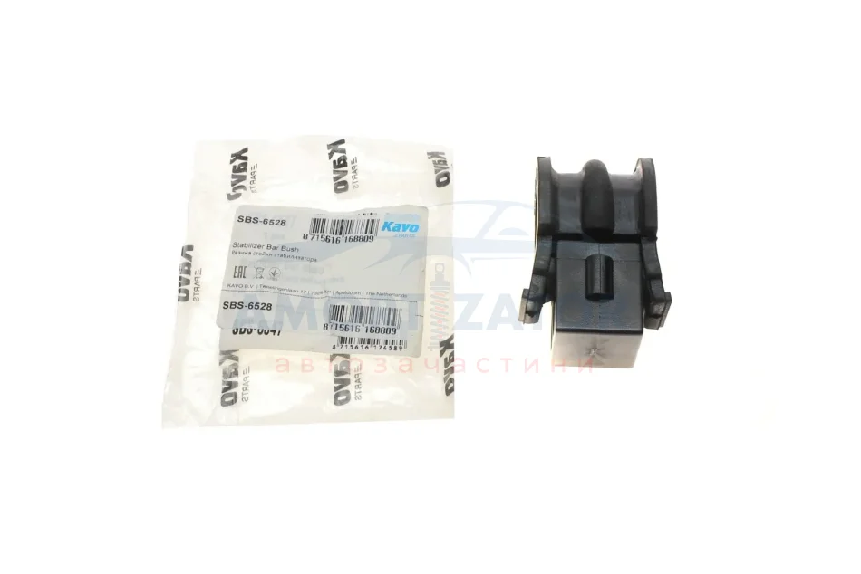Втулка стабілізатора PARTS SBS-6528 KAVO SBS6528 (фото 1)