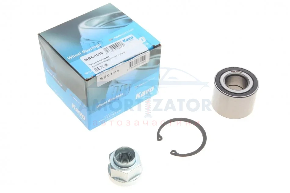 Підшипник маточини PARTS WBK-1010 KAVO WBK1010 (фото 1)