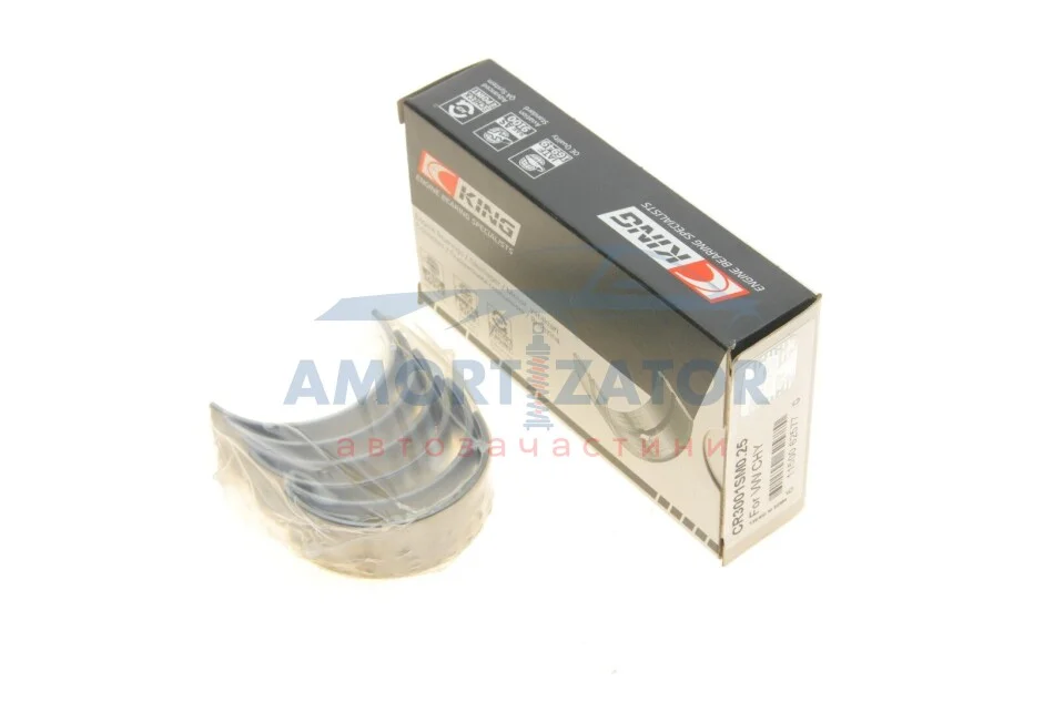 Підшипники ковзання шатунні KING CR3001SM0.25 (фото 1)