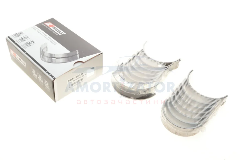 Підшипники ковзання корінні KING MB7776SI0.25 (фото 1)