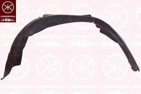 Підкрилок ниша колеса, пластик KLOKKERHOLM 0018386