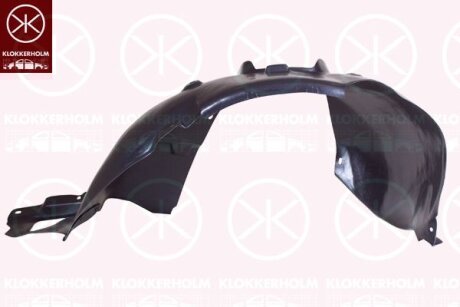 Підкрилок пластиковий передній правий PEUGEOT 208 I 1.6 E-HDI 2015.07 - 2019.12 KLOKKERHOLM 5509388