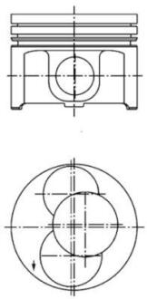 Поршень KOLBENSCHMIDT 40 093 720