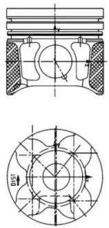 Поршень в зборі PEUGEOT 1,6HDI 75,00 STD KOLBENSCHMIDT 40 179 600