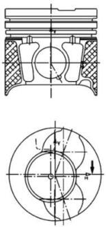 Поршень KOLBENSCHMIDT 40 469 610