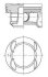 Поршень з кільцями OPEL/CHEVROLET 73,90 1,4 16V A14XER/A14XEL/B14XER/Z14XEL (KS) KOLBENSCHMIDT 41007620 (фото 1)