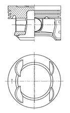 Поршень з кільцями OPEL/CHEVROLET 73,90 1,4 16V A14XER/A14XEL/B14XER/Z14XEL (KS) KOLBENSCHMIDT 41007620