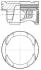 Поршень двигуна HYUNDAI KIA 1.2 / 1.25 CVVT / 1.2 VTVT Ø71,00 KOLBENSCHMIDT 41942600 (фото 3)