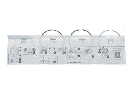 Комплект поршневих кілець BMW 84,000 KOLBENSCHMIDT 800128110000