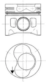 Поршень KOLBENSCHMIDT 94 427 720