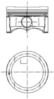 Поршень KOLBENSCHMIDT 99792600