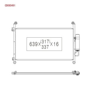 Радiатори кондицiонерiв KOYORAD CD080491