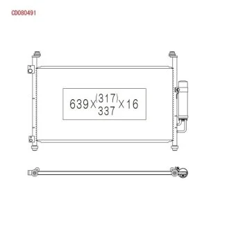 Радiатори кондицiонерiв KOYORAD CD080491