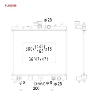 Радiатори KOYORAD PL022029