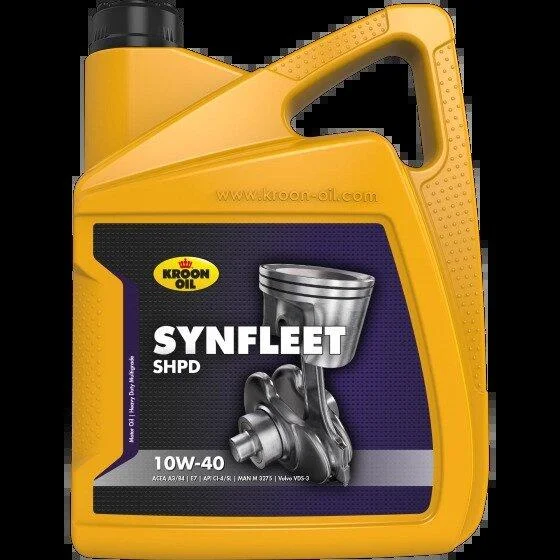 Олива моторна SYNFLEET SHPD 10W-40 5л KROON OIL 02333 (фото 1)