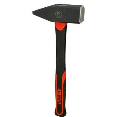 Слюсарний молоток з рукояткою з фібергласу 2000 гр KS TOOLS 142.1405 (фото 1)