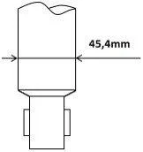 Амортизатор задн лів/прав VW CRAFTER 30-35, CRAFTER 30-50 2.0D/2.5D 04.06-12.16 KYB 3440152