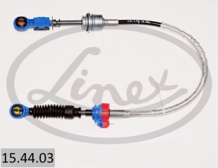 Трос перемикання передач Прав (800mm/540mm) FORD TRANSIT 2.0D/2.3/2.4D 01.00-05.06 LINEX 154403