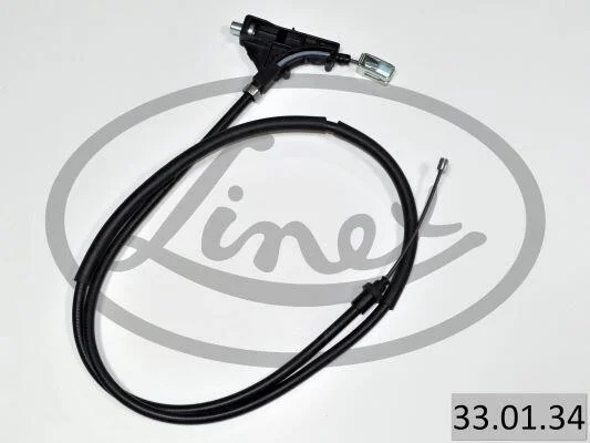 Трос ручного гальма LINEX 33.01.34 (фото 1)