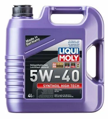 Моторна олива Liqui Moly SynthOil High Tech 5W-40, 4л LIQUI MOLY 1915 (фото 1)