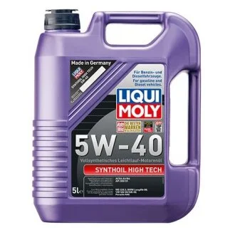Моторна олива Liqui Moly SynthOil High Tech 5W-40, 5л LIQUI MOLY 1925