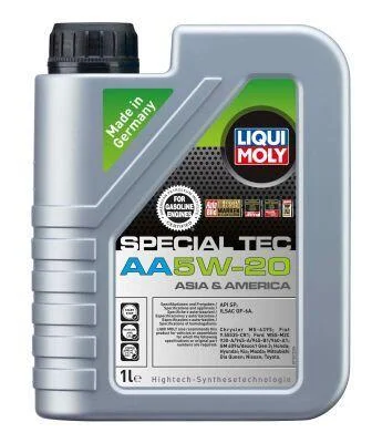 Олива моторна Liqui Moly LEICHTLAUF SPECIAL TEC АА 5W-20 1л LIQUI MOLY 20792 (фото 1)