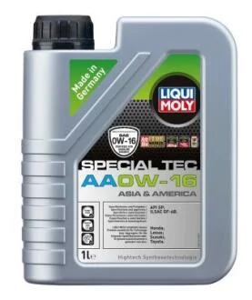 Моторна олива Special Tec AA 0W-16, 1л LIQUI MOLY 21326