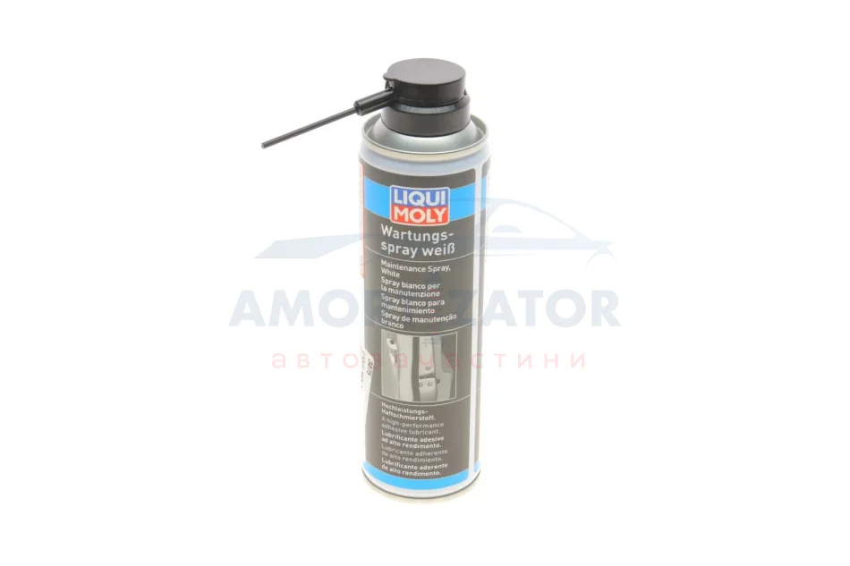 БІЛЕ МАСТИЛО ЩО ВІДШТОВХУЄ БРУД WARTUNG-SPRAY WEISS 0,25Л LIQUI MOLY 3075 (фото 1)