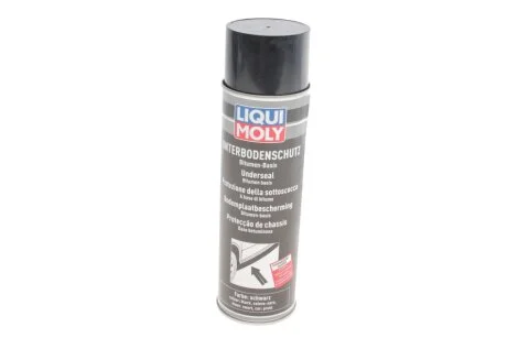АНТИКОР ДЛЯ ДНИЩА КУЗОВА БІТУМ/СМОЛА (ЧОРНИЙ) UNTERBODENSCHUTZ BITUMEN SCHWARZ 0.5Л LIQUI MOLY 6111