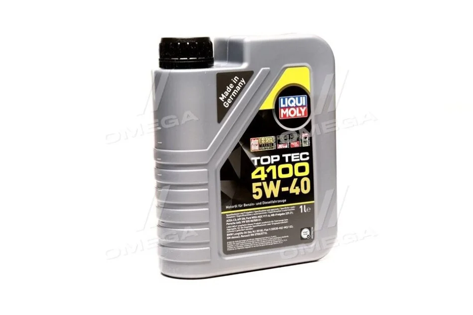 Моторна олива Liqui Moly Top Tec 4100 5W-40, 1л LIQUI MOLY 7500 (фото 1)