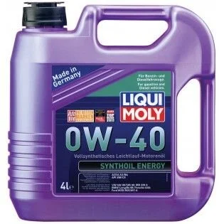 Моторна олива Liqui Moly SynthOil Energy 0W-40, 4л LIQUI MOLY 7536