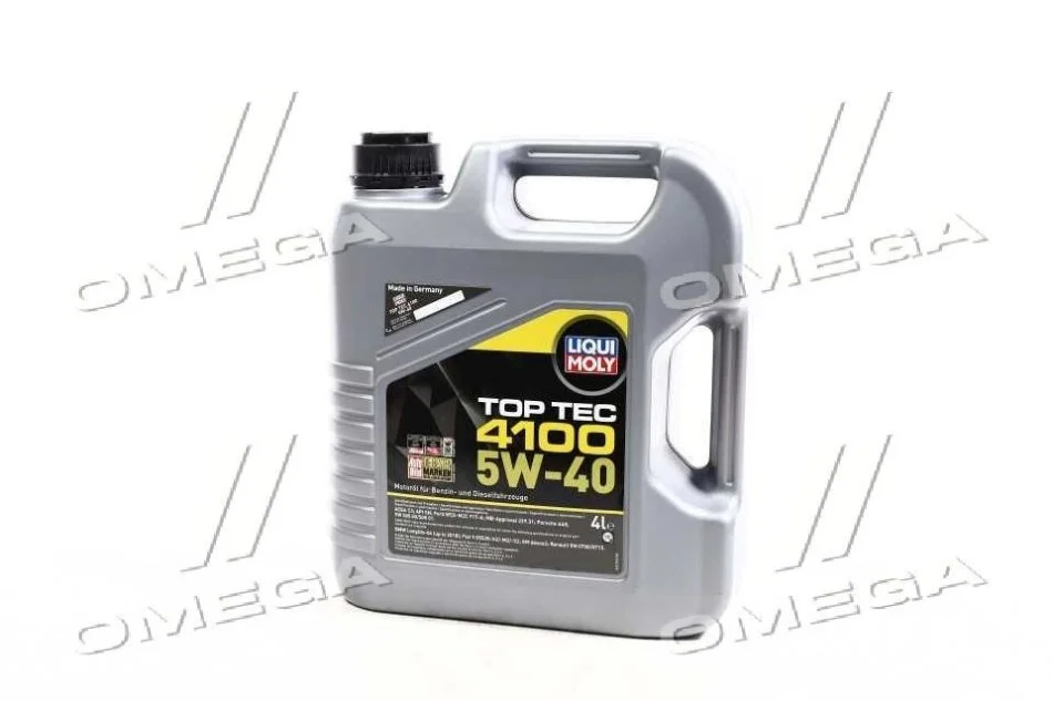 Моторна олива Liqui Moly Top Tec 4100 5W-40, 4л LIQUI MOLY 7547 (фото 1)