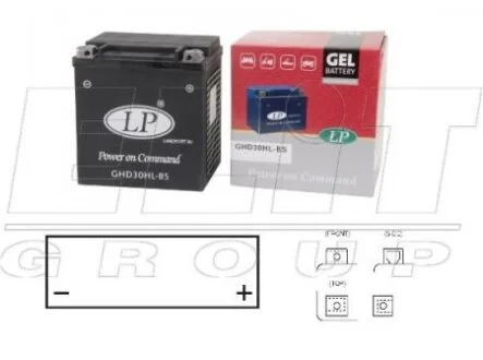 Мотоакумулятор LP GEL LP BATTERY GHD30HLBS