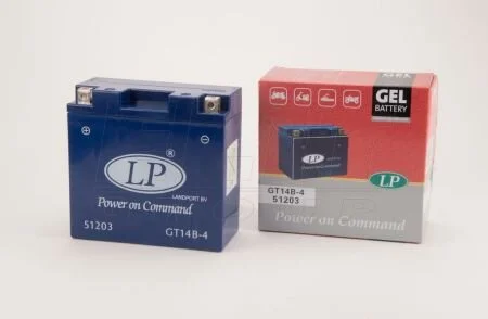 Мотоакумулятор LP GEL LP BATTERY GT14B4 (фото 1)