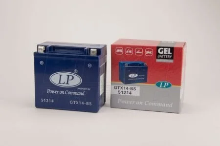 Мотоакумулятор LP GEL LP BATTERY GTX14BS (фото 1)