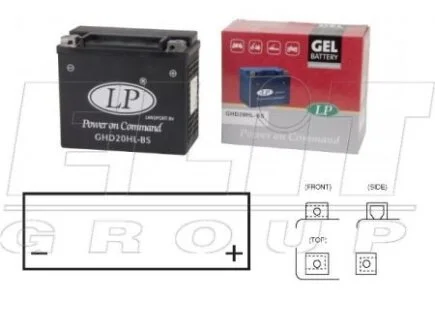 Мотоакумулятор LP GEL LP BATTERY MG GHD20HLBS