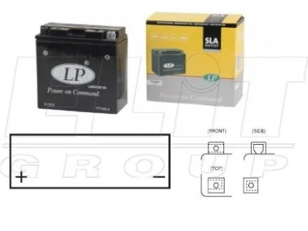 Мотоакумулятор LP SLA LP BATTERY YT14B4