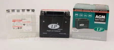 Мотоакумулятор LP AGM LP BATTERY YTX12BS (фото 1)